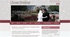 Desktop Screenshot of chicagoweddings.org